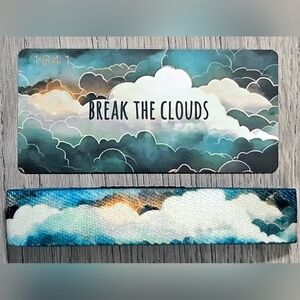 ZOX "BREAK THE CLOUDS" #1641 INTERACTIVE COLLECTIBLE NEW MEDIUM WRISTBAND